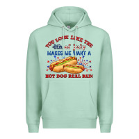 Seafoam dog real bad billie wilder Premium Hoodie - texasbilliewilder