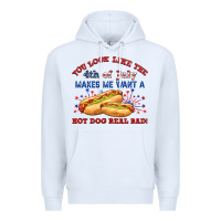 White dog real bad billie wilder Premium Hoodie - texasbilliewilder