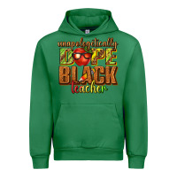 Emerald unapologetically dope black teacher juneteenth Urban Hoodie - texasbilliewilder