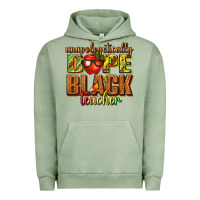 Pigment Oil Green unapologetically dope black teacher juneteenth Urban Hoodie - texasbilliewilder