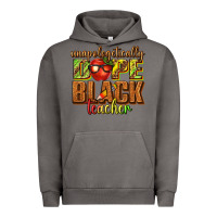 Pigment Tornado unapologetically dope black teacher juneteenth Urban Hoodie - texasbilliewilder