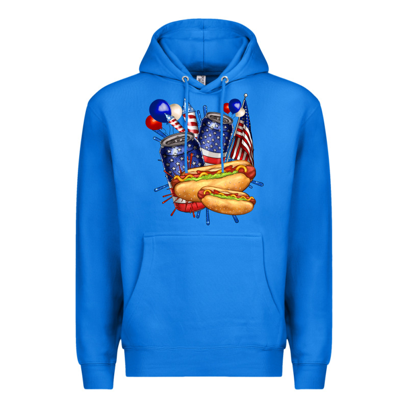 Hotdog With Beers Billie Wilder Premium Hoodie by texasbilliewilder | Teevron