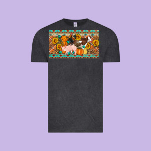 Fall Farm Animals Cow Pig Rooster Vintage Tee Designed By Artiststas