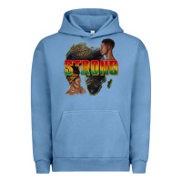 Pigment Pebble Blue strong with glitter Urban Hoodie - texasbilliewilder