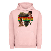 Pigment Salmon strong with glitter Urban Hoodie - texasbilliewilder
