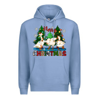 Colony Blue merry christmas duck Premium Hoodie - Zillion Design Studio