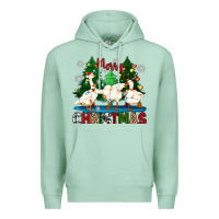 Seafoam merry christmas duck Premium Hoodie - Zillion Design Studio