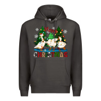 Smoke merry christmas duck Premium Hoodie - Zillion Design Studio