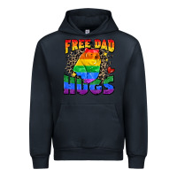 Navy free dad hugs Urban Hoodie - Zillion Design Studio