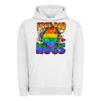 Pigment Lunar Rock free dad hugs Urban Hoodie - Zillion Design Studio
