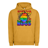 Pigment Peanut Butter free dad hugs Urban Hoodie - Zillion Design Studio