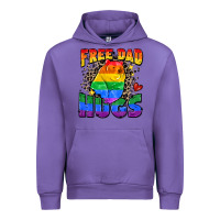 Tulip free dad hugs Urban Hoodie - Zillion Design Studio