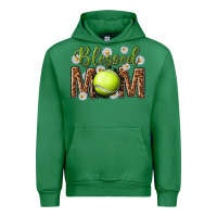 Emerald blessed mom with tennis and daisy Urban Hoodie - texasbilliewilder