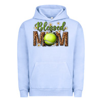 Pigment Grape Ice blessed mom with tennis and daisy Urban Hoodie - texasbilliewilder