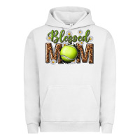 Pigment Lunar Rock blessed mom with tennis and daisy Urban Hoodie - texasbilliewilder