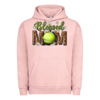 Pigment Salmon blessed mom with tennis and daisy Urban Hoodie - texasbilliewilder