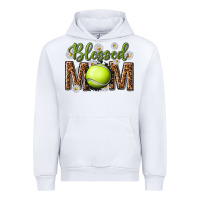 White blessed mom with tennis and daisy Urban Hoodie - texasbilliewilder