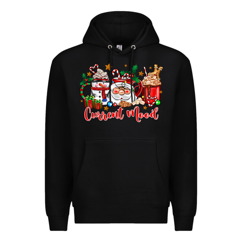 Current Mood Coffee Cups Premium Hoodie by Zillion Design Studio | Teevron