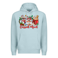 Blue Mist current mood coffee cups Premium Hoodie - Zillion Design Studio