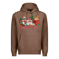 Chestnut current mood coffee cups Premium Hoodie - Zillion Design Studio
