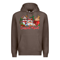 Coffee current mood coffee cups Premium Hoodie - Zillion Design Studio