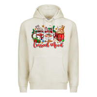 Oatmeal Heather current mood coffee cups Premium Hoodie - Zillion Design Studio