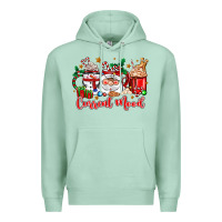 Seafoam current mood coffee cups Premium Hoodie - Zillion Design Studio