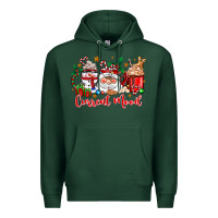 Sports Green current mood coffee cups Premium Hoodie - Zillion Design Studio