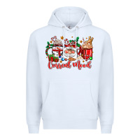 White current mood coffee cups Premium Hoodie - Zillion Design Studio