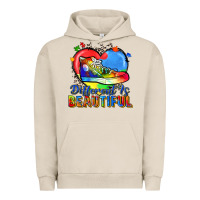 Pigment French Oak different is beautiful Urban Hoodie - Zillion Design Studio
