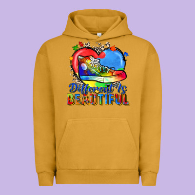 Different Is Beautiful Urban Hoodie Designed By Zillion Design Studio
