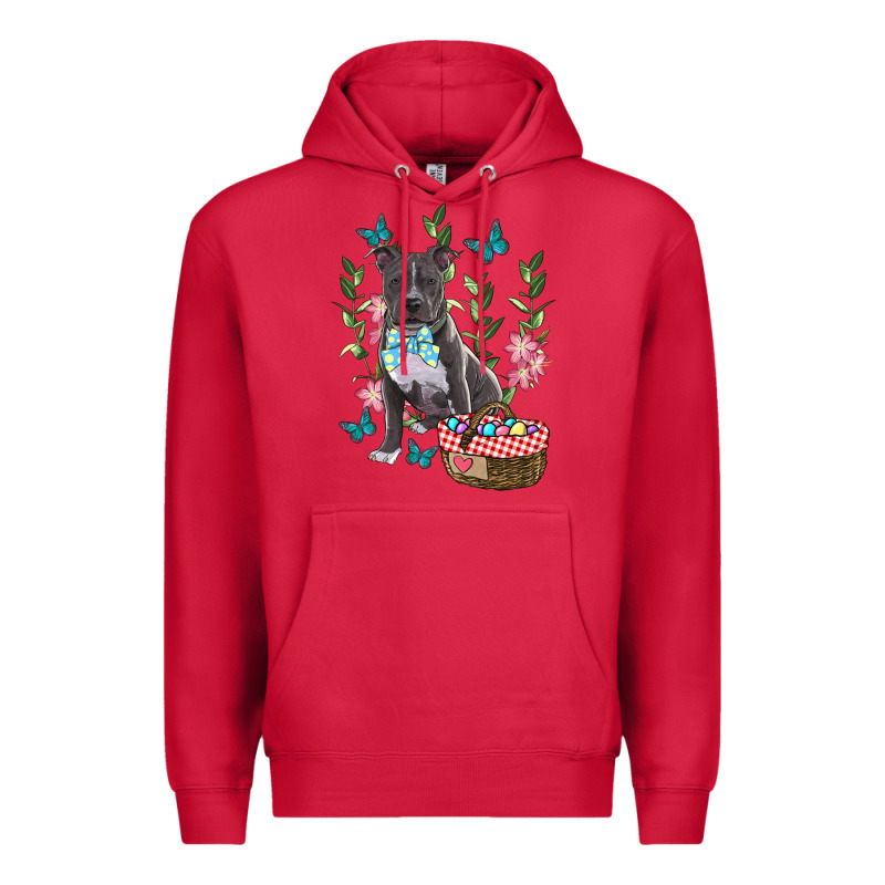 Easter Pitbull Premium Hoodie by RanaPortraitStore | Teevron