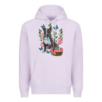 Lilac easter pitbull Premium Hoodie - RanaPortraitStore