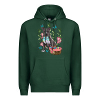Sports Green easter pitbull Premium Hoodie - RanaPortraitStore