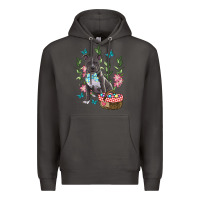 Smoke easter pitbull Premium Hoodie - RanaPortraitStore