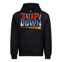 Foreset Green 3 up 3 down baseball Urban Hoodie - texasbilliewilder