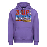 Tulip 3 up 3 down baseball Urban Hoodie - texasbilliewilder