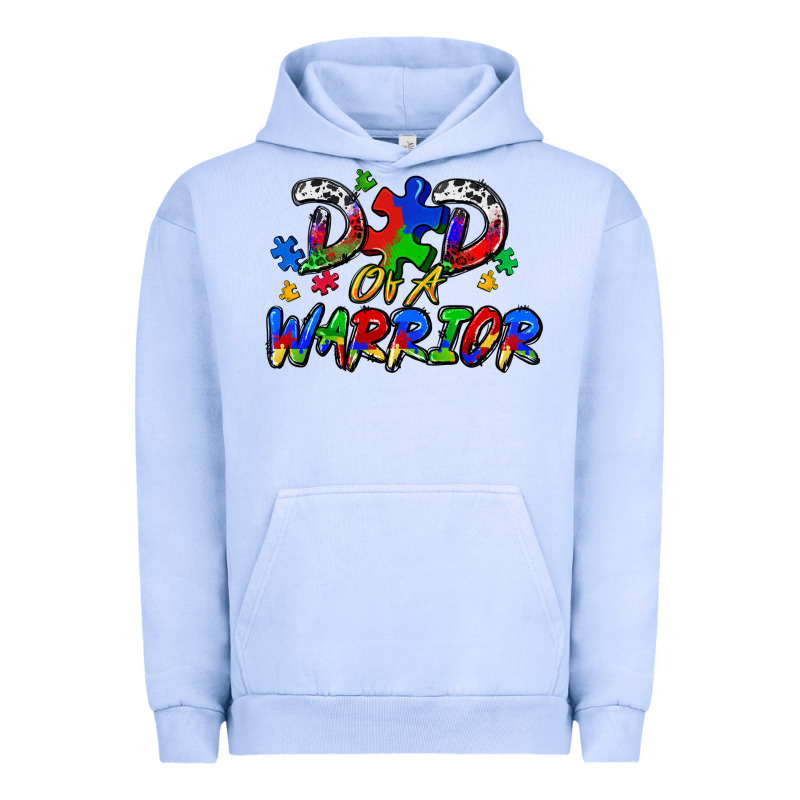 Dad Of A Warrior Urban Hoodie by Zillion Design Studio | Teevron