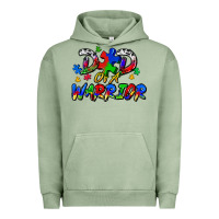 Pigment Oil Green dad of a warrior Urban Hoodie - Zillion Design Studio