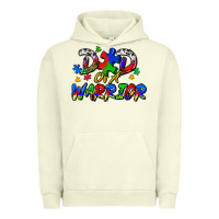 Pigment Pistachio dad of a warrior Urban Hoodie - Zillion Design Studio
