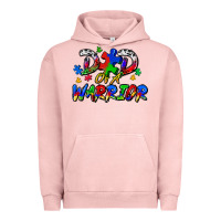 Pigment Salmon dad of a warrior Urban Hoodie - Zillion Design Studio