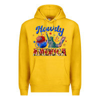 Lemon howdy america western Premium Hoodie - texasbilliewilder