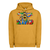 Pigment Peanut Butter bee kind autism Urban Hoodie - Zillion Design Studio