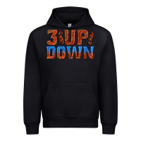 Black 3 up 3 down basketball Urban Hoodie - texasbilliewilder