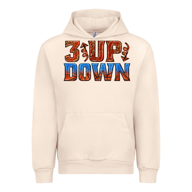 3 Up 3 Down Basketball Urban Hoodie by texasbilliewilder | Teevron