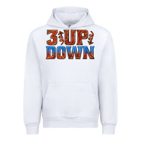 White 3 up 3 down basketball Urban Hoodie - texasbilliewilder