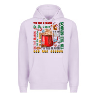 Lilac tis the season Premium Hoodie - Zillion Design Studio