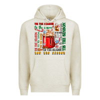 Oatmeal Heather tis the season Premium Hoodie - Zillion Design Studio