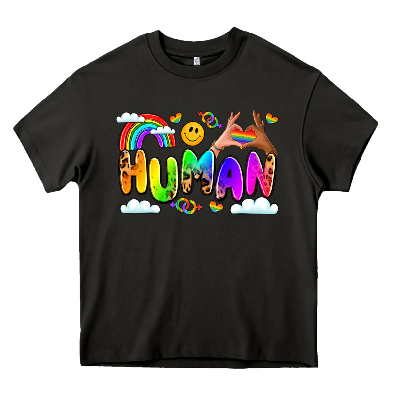 Human Pride Heavy Core Tee by LillyAllenDesigns | Teevron