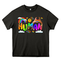 Asphalt human pride Heavy Core Tee - LillyAllenDesigns